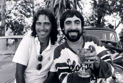 Alice Cooper i Keith Moon w 1975 roku, materiały prasowe