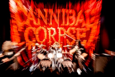 Cannibal Corpse, Warszawa 17.11.2014, fot. Wojtek Dobrogojski