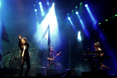 Lacrimosa, Seven Festival 2010, Węgorzewo 10.07.2010, fot. Meloman