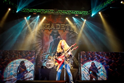Megadeth, Łódź 11.04.2011, fot. W. Dobrogojski