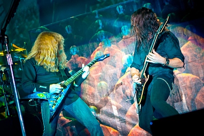 Megadeth, Łódź 11.04.2011, fot. W. Dobrogojski