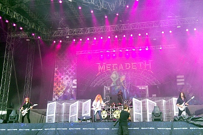 Megadeth, Sonisphere Festival 2010, 19.06.2010, fot. Verghityax
