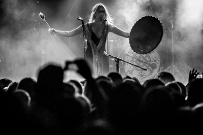 Myrkur, Kraków 10.12.2017, fot. Verghityax