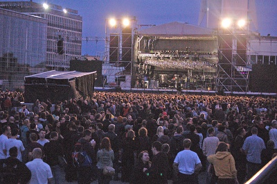 Nine Inch Nails, Poznań "Malta" 23.06.2009, fot. Ider