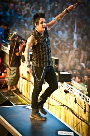 Papa Roach, "Przystanek Woodstock 2010", fot. Lazarroni