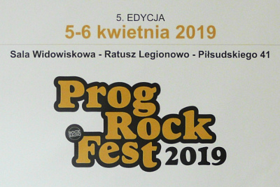 "Prog Rock Fest 2019", Legionowo 6.04.2019, fot. Meloman