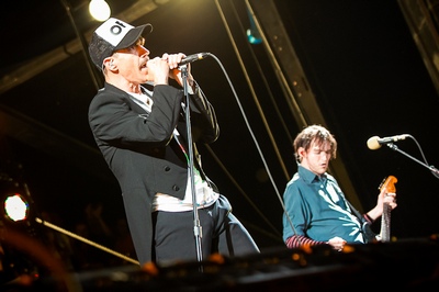 Red Hot Chili Peppers, Warszawa 27.07.2012, fot. Wojtek Dobrogojski