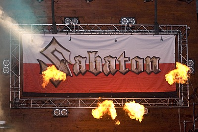 Sabaton, Warszawa 31.08.2009, fot. Lazarroni