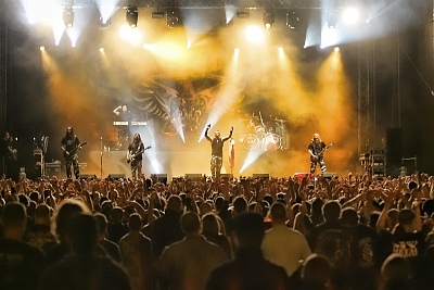 Sabaton, Wrocław 2.09.2011, fot. K. Zatycki