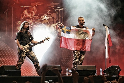 Sabaton, Wrocław 2.09.2011, fot. K. Zatycki