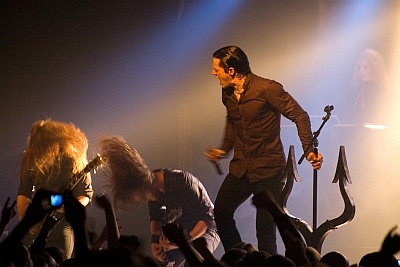 Satyricon, Warszawa "Progresja" 9.12.2008, fot. Wojtek Dobrogojski