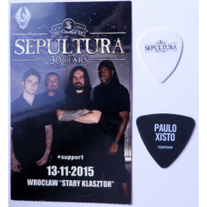 Sepultura, gadżety koncertowe, Wrocław 13.11.2015, fot. Mikele Janicjusz