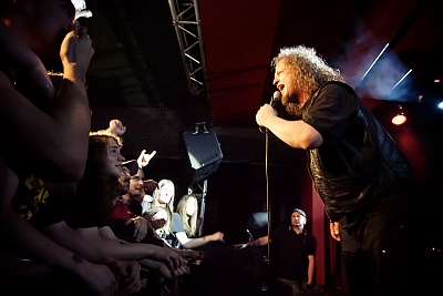 Voivod, Wrocław 14.05.2011, fot. K. Zatycki