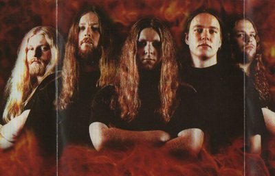 Vomitory (od lewej do prawej: Ulf Dalegren, Urban Gustafsson, Erik Rundqvist, Jussi Linna i Tobias Gustafsson), fot. Micke Sorensen
