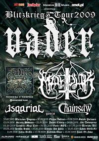 Plakat - Vader, Marduk, Chainsaw, Esqarial
