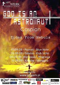 Plakat - God Is An Astronaut, Caspian, Tides From Nebula