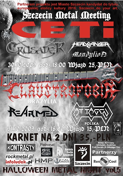 Plakat - CETI, Crusader, Headbanger, Mandylion