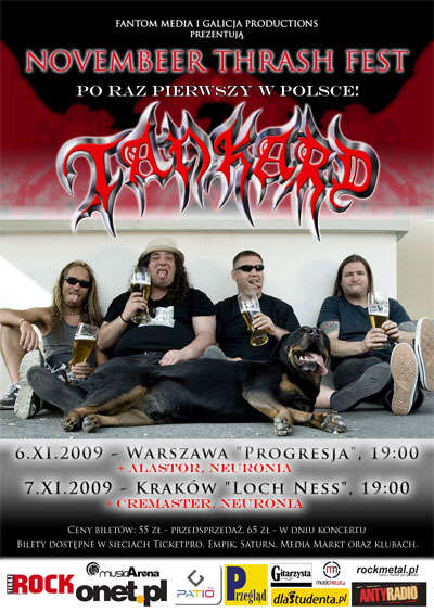 Plakat - Tankard, Alastor, Neuronia