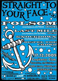 Plakat - Folsom, Last Mile, Knockdown, Dispel The Crowd