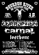 Koncert Corruption, Carnal, Lostbone