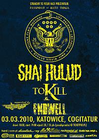 Plakat - Shai Hulud, To Kill, Endwell