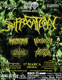Plakat - Suffocation, Annotations Of An Autopsy