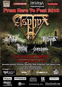 Plakat - Asphyx, Trauma, Pandemonium, Throneum