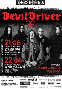 Plakat - DevilDriver, 3 Inches Of Blood