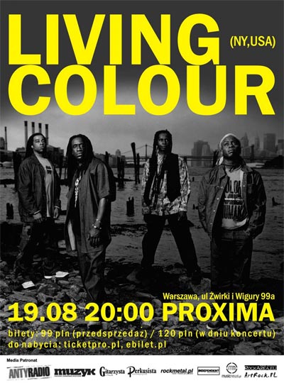 Plakat - Living Colour, Maqama