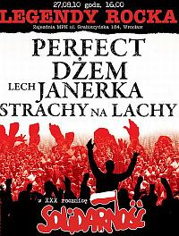 Plakat - Perfect, Dżem, Lech Janerka, Strachy na Lachy