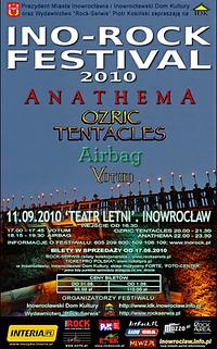 Plakat - Anathema, Ozric Tentacles, Airbag