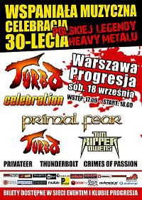 Plakat - Primal Fear, Turbo, Tim 