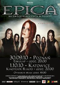 Plakat - Epica, Revamp, Kells