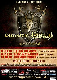 Plakat - Korpiklaani, Eluveitie, Godnr.universe