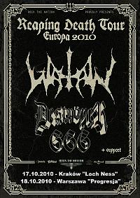 Plakat - Watain, Destroyer 666, Otargos
