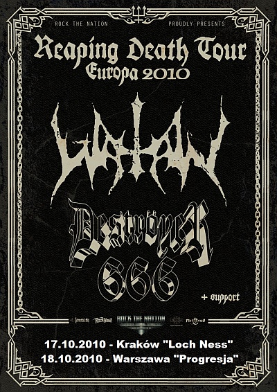 Plakat - Watain, Destroyer 666, Otargos