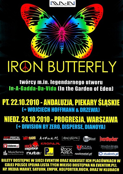 Plakat - Iron Butterfly, Division By Zero