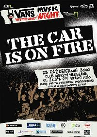 Plakat - The Car Is On Fire