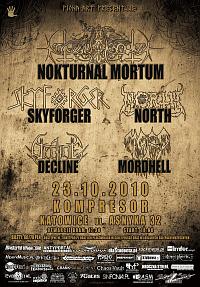 Plakat - Nokturnal Mortum, Skyforger, North