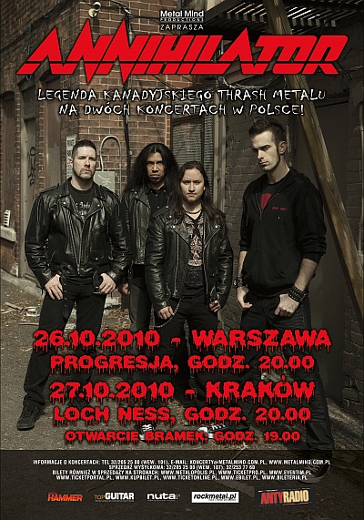 Plakat - Annihilator, Sworn Amongst, Svolk