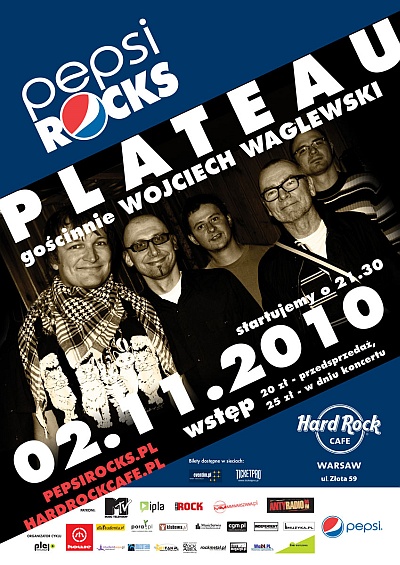 Plakat - Plateau, Wojciech Waglewski