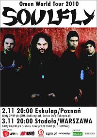 Plakat - Soulfly, Incite, Toxic Bonkers