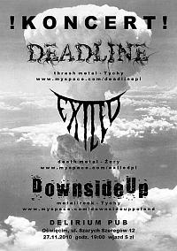 Plakat - Deadline, Exiled, Downsideup