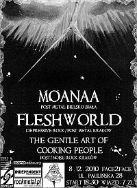 Plakat - Moanaa, Fleshworld, The Gentle Art of Cooking People