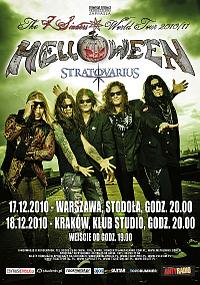 Plakat - Helloween, Stratovarius, Avatar (Szwecja)