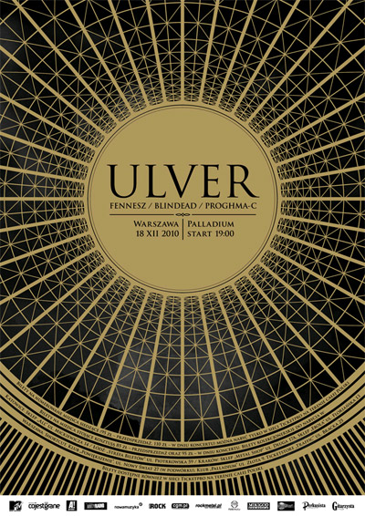 Plakat - Ulver, Fennesz, Blindead, Proghma C