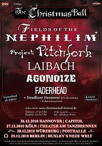 Plakat - Fields Of The Nephilim, Project Pitchfork