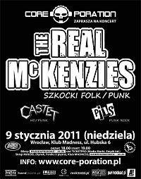 Plakat - Real McKenzies, Castet, The Pils