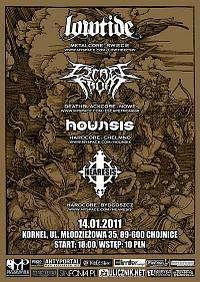 Plakat - Escape From, Lowtide, Hounsis, Hearesis