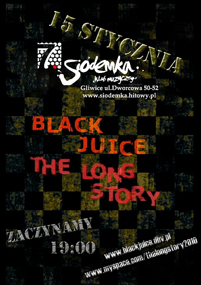 Plakat - Black Juice, The Long Story